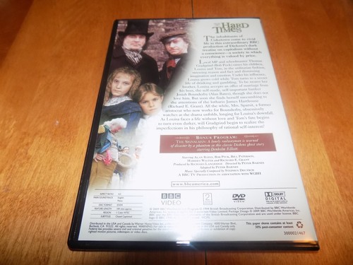 HARD TIMES CHARLES DICKENS BBC TV Dicken's Classic Tale Thin Style Case DVD - Imagen 3 de 3
