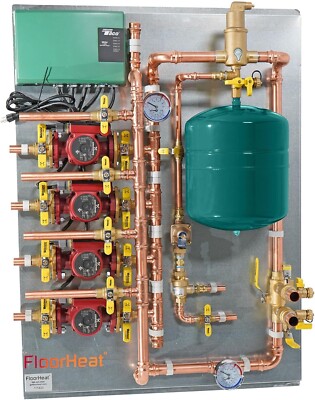 Radiant Heat Distribution/Control System (4 Zone For use with