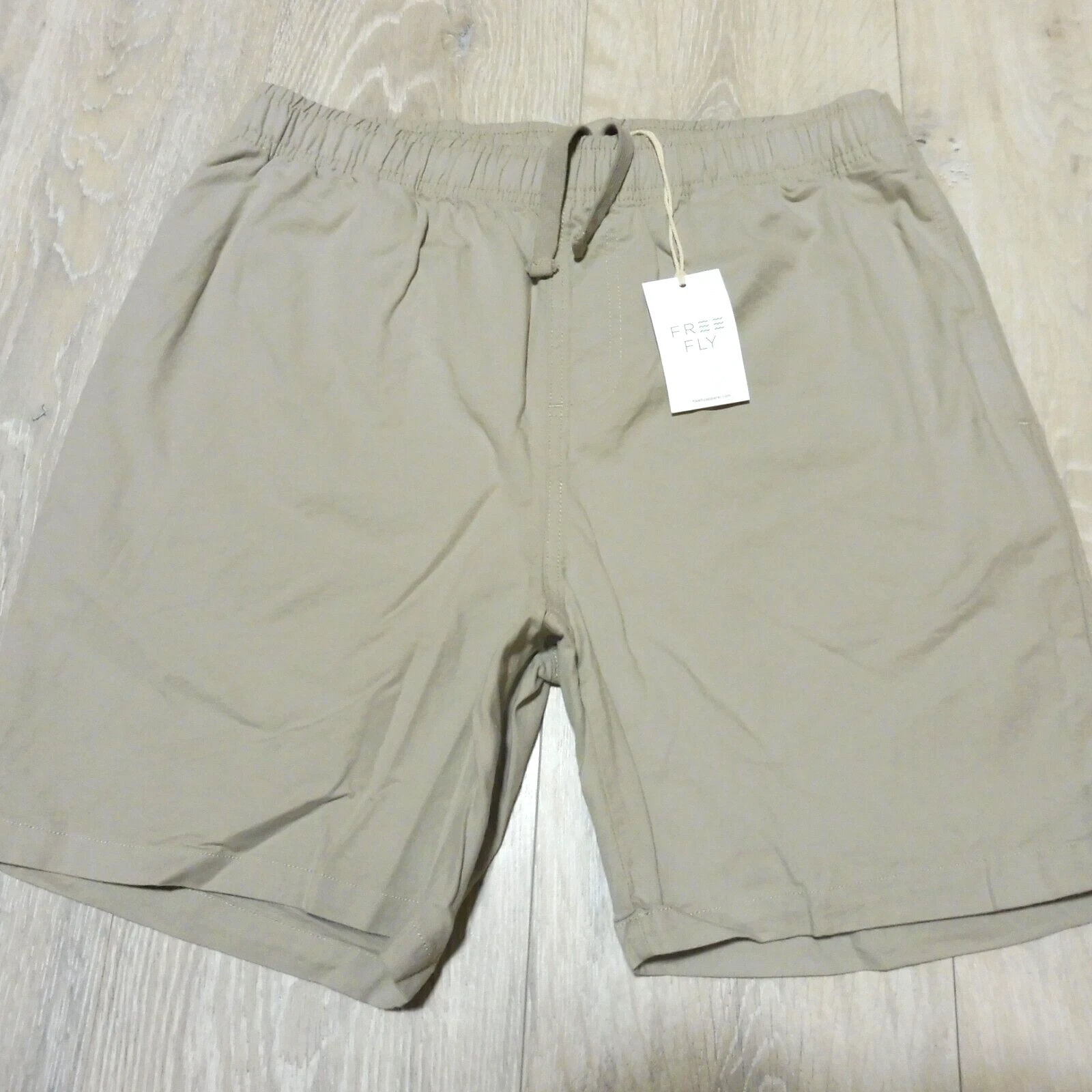 FREE FLY Mens L LARGE STRETCH CANVAS SHORTS STONE KHAKI 7" BAMBOO FISH MCVSH-OO3
Opens in a new wind