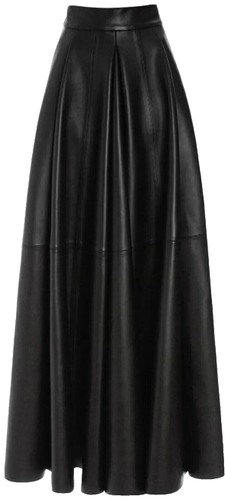 【R】EVERYDAY I LIKE.　23ss Cu/R Maxi SK 23AW EVERYDAY I LIKE. Cu/R Maxi Skirt 23060500811230 Black Women
