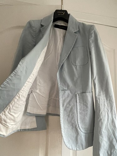 Chaqueta Blazer DSquared Azul Pálido Talla 6 Usada - Imagen 5 de 7