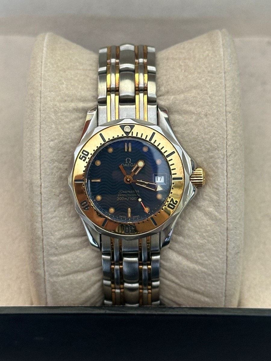 OMEGA SEAMASTER DIVER 300 M FOR WOMEN STEEL AND GOLD