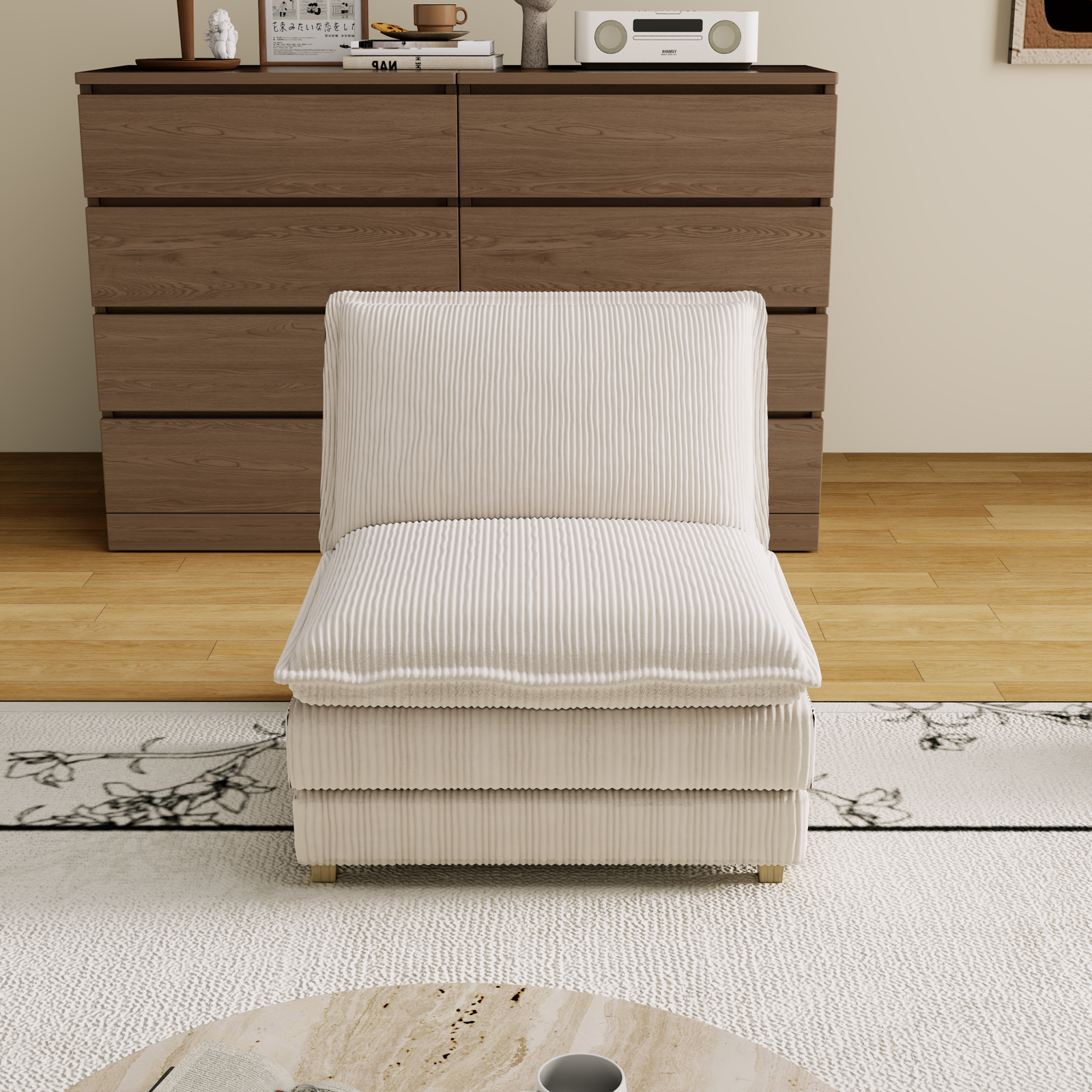 Modular Sectional Sofa with Deep Seat - Modern L-Shaped Couch for Living Room