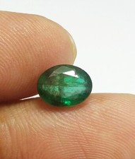 1,91 ct gemmes non traitées émeraude zambienne naturelle verte menthe émeraud...