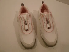 FootJoy GreenJoys Women's Golf Shoes w/ Soft Spikes White Pink 48703 Size 8.5 M