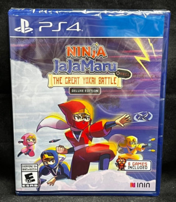 Ninja Jajamaru: The Great Yokai Battle - Deluxe Edition- (PS4/PlayStation 4) NEW