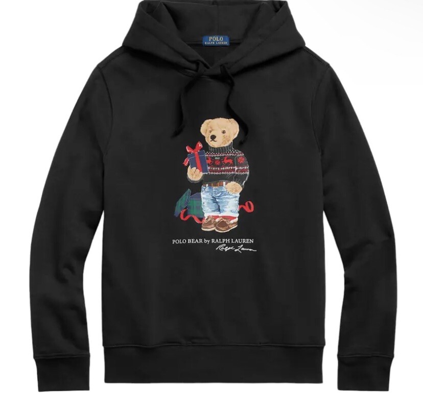 NWT Polo Ralph Lauren Polo Bear Hoodie XLT Bear Hooded PULLOVER