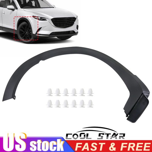 Passenger Side Front Bumper Molding – Compatible With Mazda CX-9 2016-2023, Replacement Part MA1047102