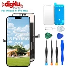 Screen Replacement For iPhone 15 Pro Max LCD COF FHD Display Digitizer+Tools Kit