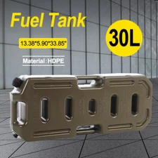 30L 8 Gallon Fuel Gas Oil Storage Tank Can Container Fit For Jeep UTV Truck Car