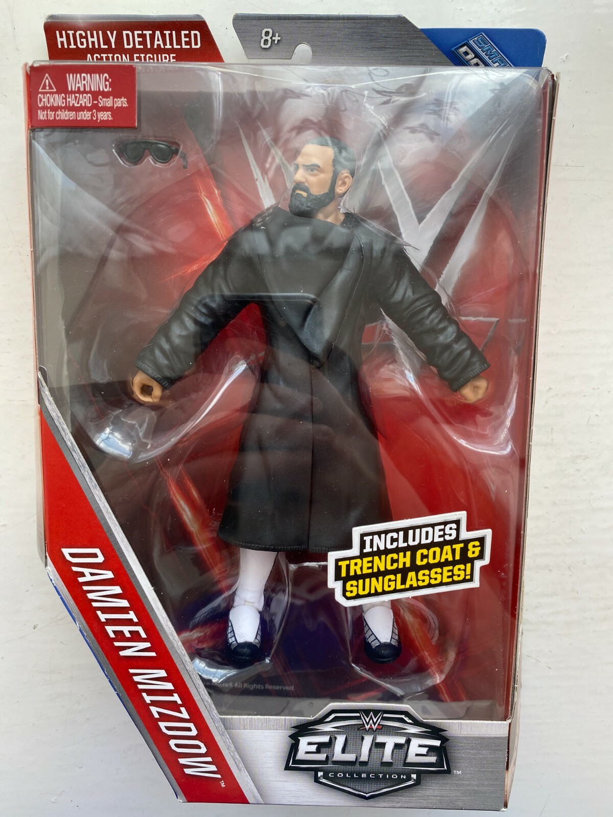 BNIB WWE DAMIEN MIZDOW MATTEL ELITE COLLECTION SERIES 39 WRESTLING ACTION FIGURE