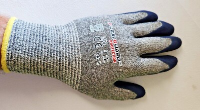 3-Pair FLEXI GUARD Foam Latex {D-GRIP} LY200 GLOVES BY: FLEXI GUARD