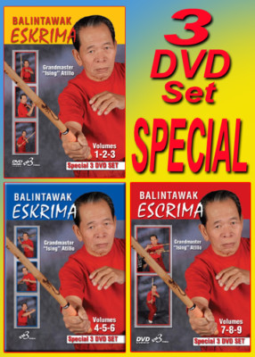 ATILLO BALINTAWAK ESCRIMA VOL-1-9 Special