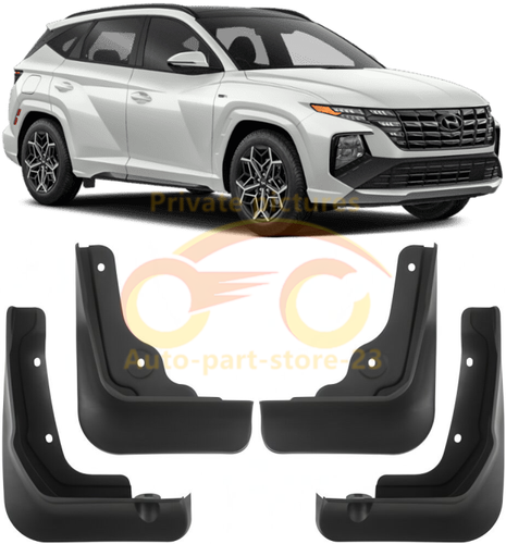 Genuine Full Set Splash Guard Mud Flaps For 2024-2025 Hyundai Tucson N ...