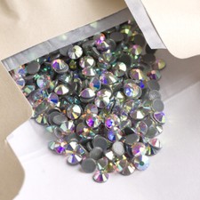Bling AB color iron-on hotfix rhinestones loose stones for clothing decorations