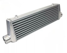 27x8x3 Universal Aluminum Intercooler Front Mount Tubefin 2.25inoutlet 27x8x3 Universal Aluminum Intercooler Front Mount Tubefin 2.25inoutlet