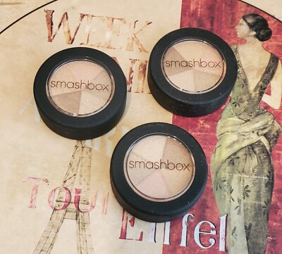 3 Smashbox Fusion Soft Lights EyeShadows in Sultry Discontinued RARE LTD