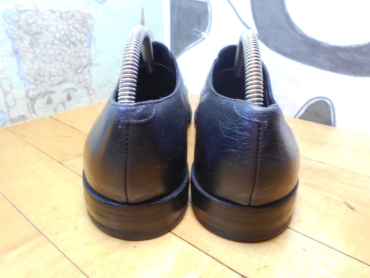 Black Leather Oxfords Men