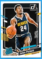 2023-24 Panini Donruss Basketball Rated Rookie Jalen Pickett #217 Denver Nuggets