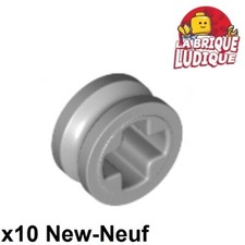 Lego technic 10x Bush coussinet bague 1/2 Smooth gris/light bluish gray 4265c