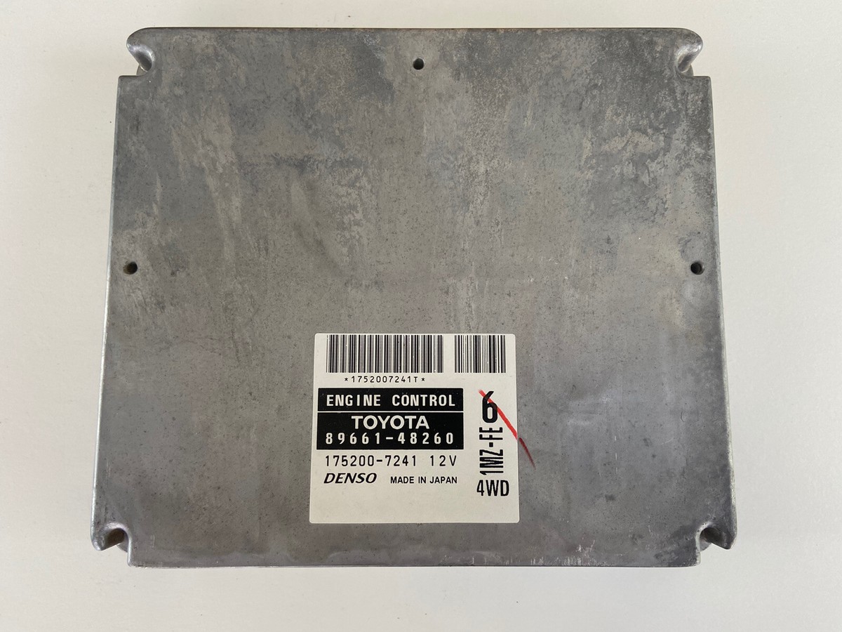 2001 2002 TOYOTA HIGHLANDER ENGINE COMPUTER MODULE ECU 89661-48260