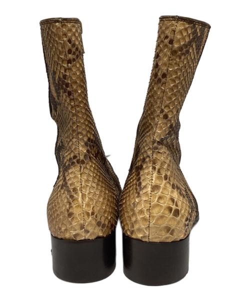 PRADA                    Side-zip python boots br… - image 3