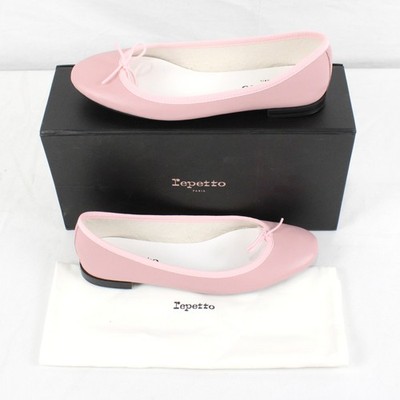 Repetto Cendrillon Nappa Calfskin Leather Ballet Flat In Deep Pink