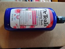 Dr Teal's Foaming Bath, Sleep Bath w/ Melatonin, Lavender  Chamomile Oils, 34oz