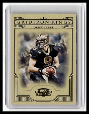 2008 Donruss Threads Drew Brees Pro Gridiron Kings #PGK-16