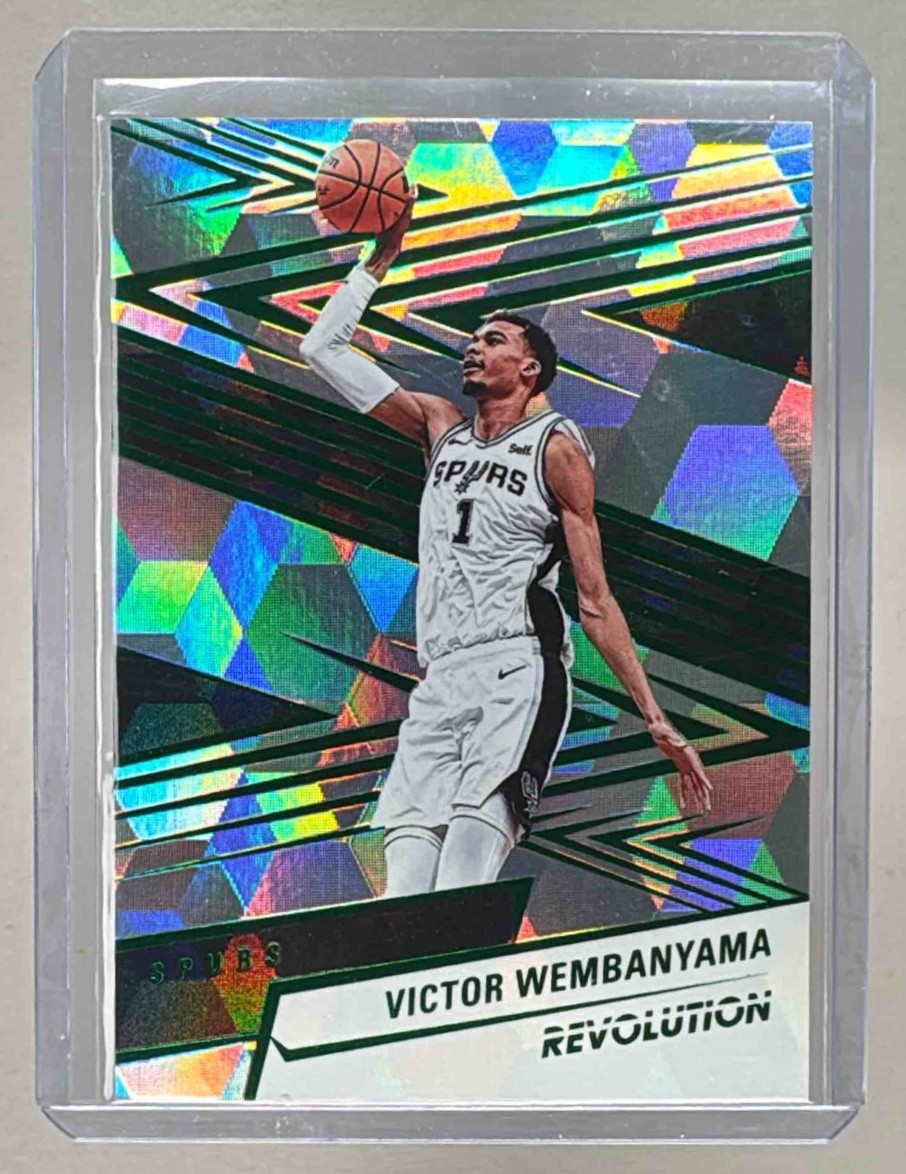 EL.214 Victor Wembanyama 2024 Panini Revolution #79 Cubic /50