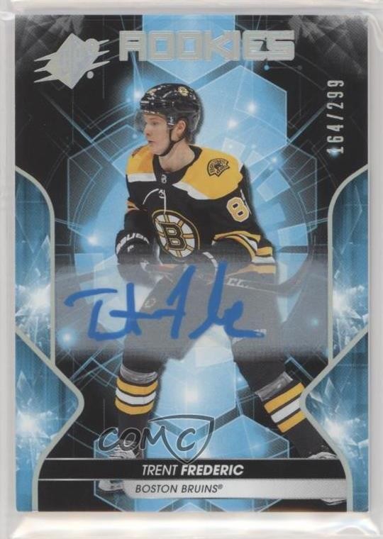 2019-20 SPx Rookies 164/299 Tier 1 Trent Frederic #78 Rookie Auto RC 0c3