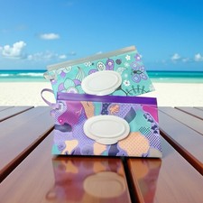 Set Of Two. Baby/Adult Wipe Soft Closable Dispenser