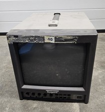Ikegami TM9-1 Broadcast Video Monitor AC 120V 50/60Hz No Power Cord -- AS-IS