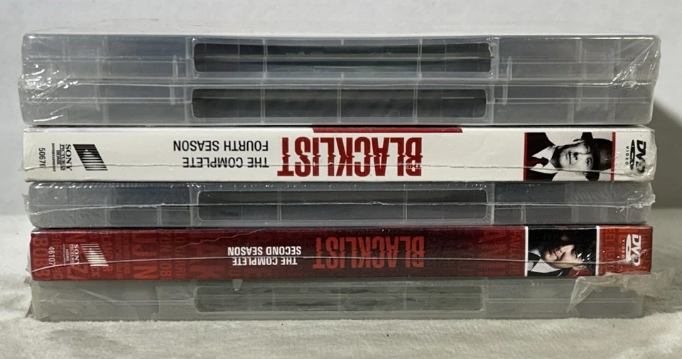 Blacklist Seasons 1-4, 6 & 7 SEALED DVD Lot Of 6 Sony James Spader Megan Boone Foto 3 de 4