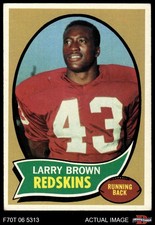 1970 Topps #24 Larry Brown Redskins RC TCU 3 - VG