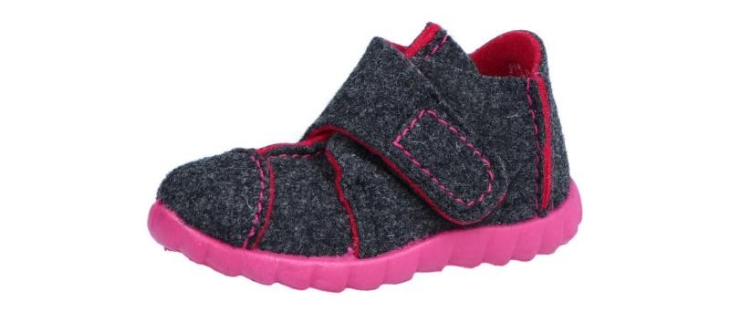 APL Superfit Ciabatta per Bambini Happy Grigio Rosa (Grigio) 0 800293 0200