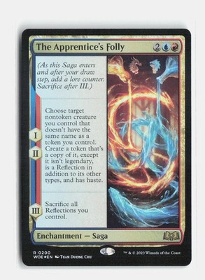The Apprentice's Folly 200 Foil Wilds of Eldraine MTG NM