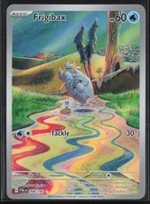 Frigibax Paldea Evolved 208/193 IR Holo Pokémon — English NM on eBay