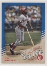 2019 Topps Update Est 1869 Blue Joe Morgan #EST-6 HOF 0c2