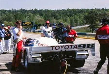 PJ Jones All American Racers Eagle Mk III Toyota during the Road A- Old Photo