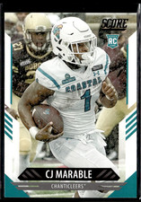 2021 Score - Rookies CJ Marable #398 (RC) Coastal Carolina