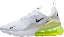 Big Kid's Nike Air Max 270 White/Anthracite-Limelight 943345 123 