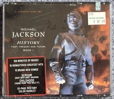 Michael Jackson HIStory Book 1 (2 CDs) 1995 N...