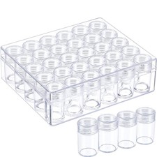 Diamond Painting Storage Containers Clear Plastic Bead Containers Set Storage Ja