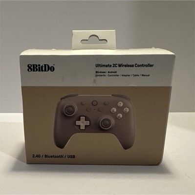 8BitDo Ultimate 2C Wireless Controller Brownie Bluetooth 2.4G USB PC Android