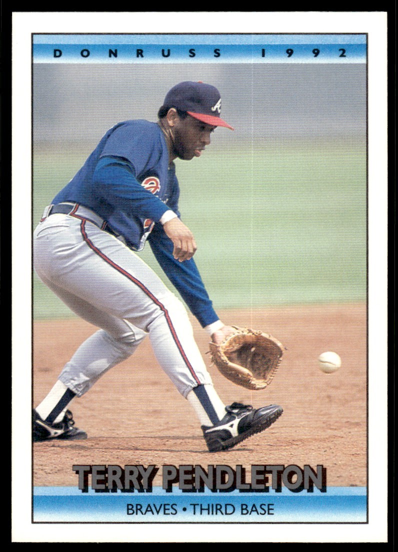 1992 Donruss Terry Pendleton Atlanta Braves #237