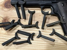 ONE Original WW2 COLT M1911A1 .45 USGI Stamped Checkered Trigger Remington Rand