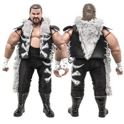 Rising Stars of Wrestling Action Figures: Bull James (Loose in Factory Bag)