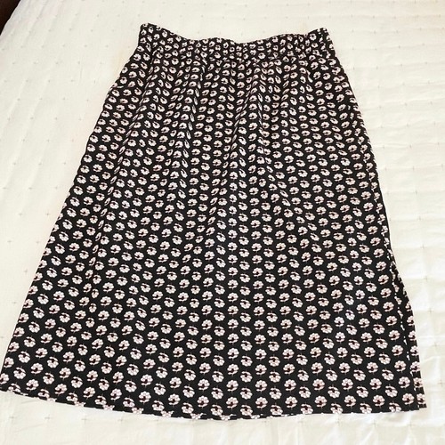 Jupe Mi-longue Gap Imprimée Fleurie – Taille S – Doublée Et Taille Ajustable – Neuve Avec étiquettes