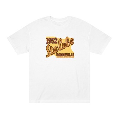 1952 Sta Lube tee | Bonneville Racing Vintage Auto Motor Oil T-Shirt